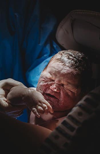 A baby is delivered at Sylacauga Obstetrics & Gynecology in Sylacauga, AL.